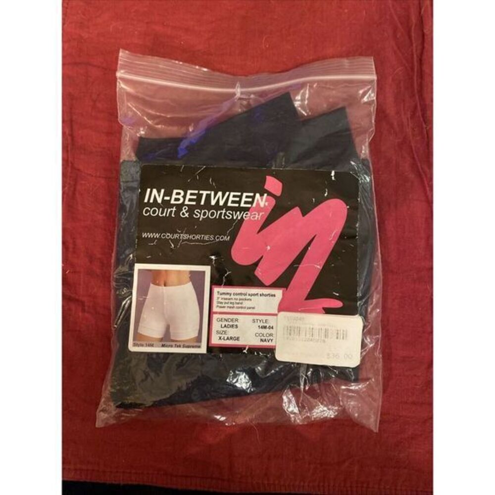 In-Between Court &‎ Sportswear Tummy Control Power mesh Sport Shorties large